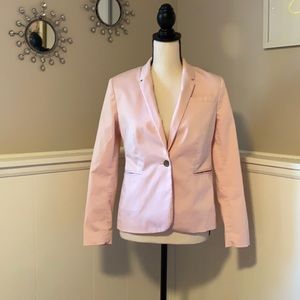Banana Republic Pastel Pink Blazer Size 6 Petite